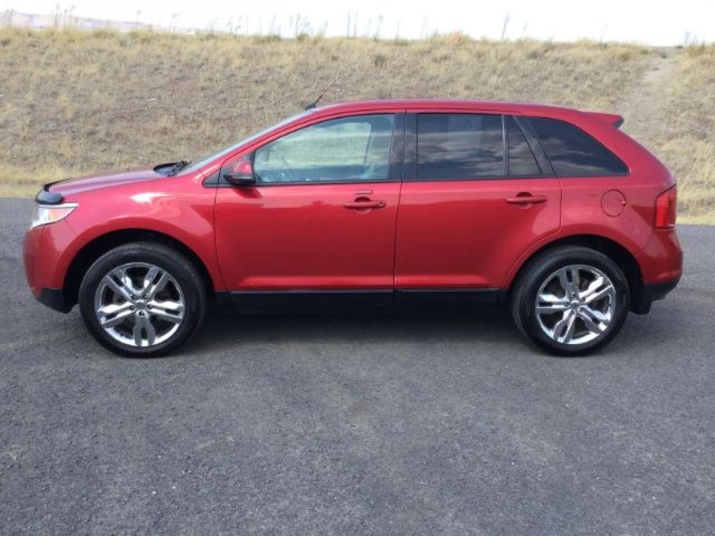 2012 Red Candy Metallic /Medium Light Stone Leather Interior Ford Edge SEL AWD (2FMDK4JC5CB) with an 3.5L V6 DOHC 24V engine, 6-Speed Automatic transmission, located at 1801 Main Street, Lewiston, 83501, (208) 743-9371, 46.417065, -117.004799- Photo#2