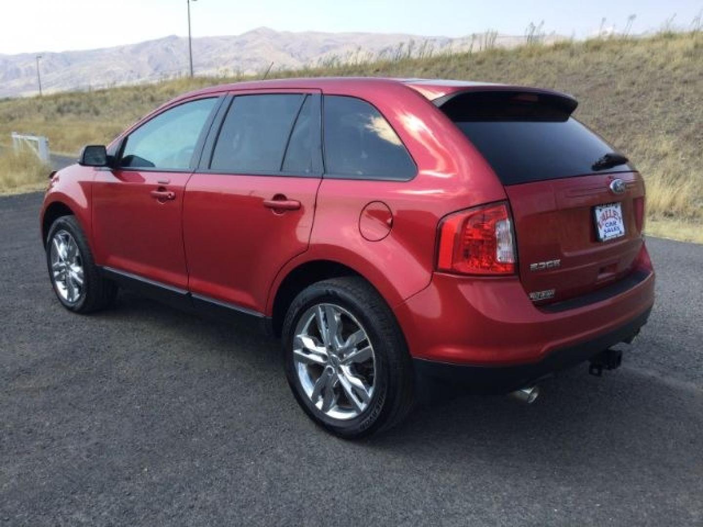 2012 Red Candy Metallic /Medium Light Stone Leather Interior Ford Edge SEL AWD (2FMDK4JC5CB) with an 3.5L V6 DOHC 24V engine, 6-Speed Automatic transmission, located at 1801 Main Street, Lewiston, 83501, (208) 743-9371, 46.417065, -117.004799- Photo#8