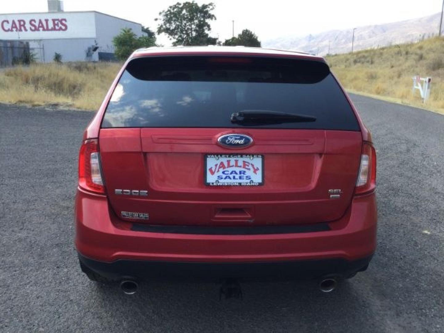 2012 Red Candy Metallic /Medium Light Stone Leather Interior Ford Edge SEL AWD (2FMDK4JC5CB) with an 3.5L V6 DOHC 24V engine, 6-Speed Automatic transmission, located at 1801 Main Street, Lewiston, 83501, (208) 743-9371, 46.417065, -117.004799- Photo#9