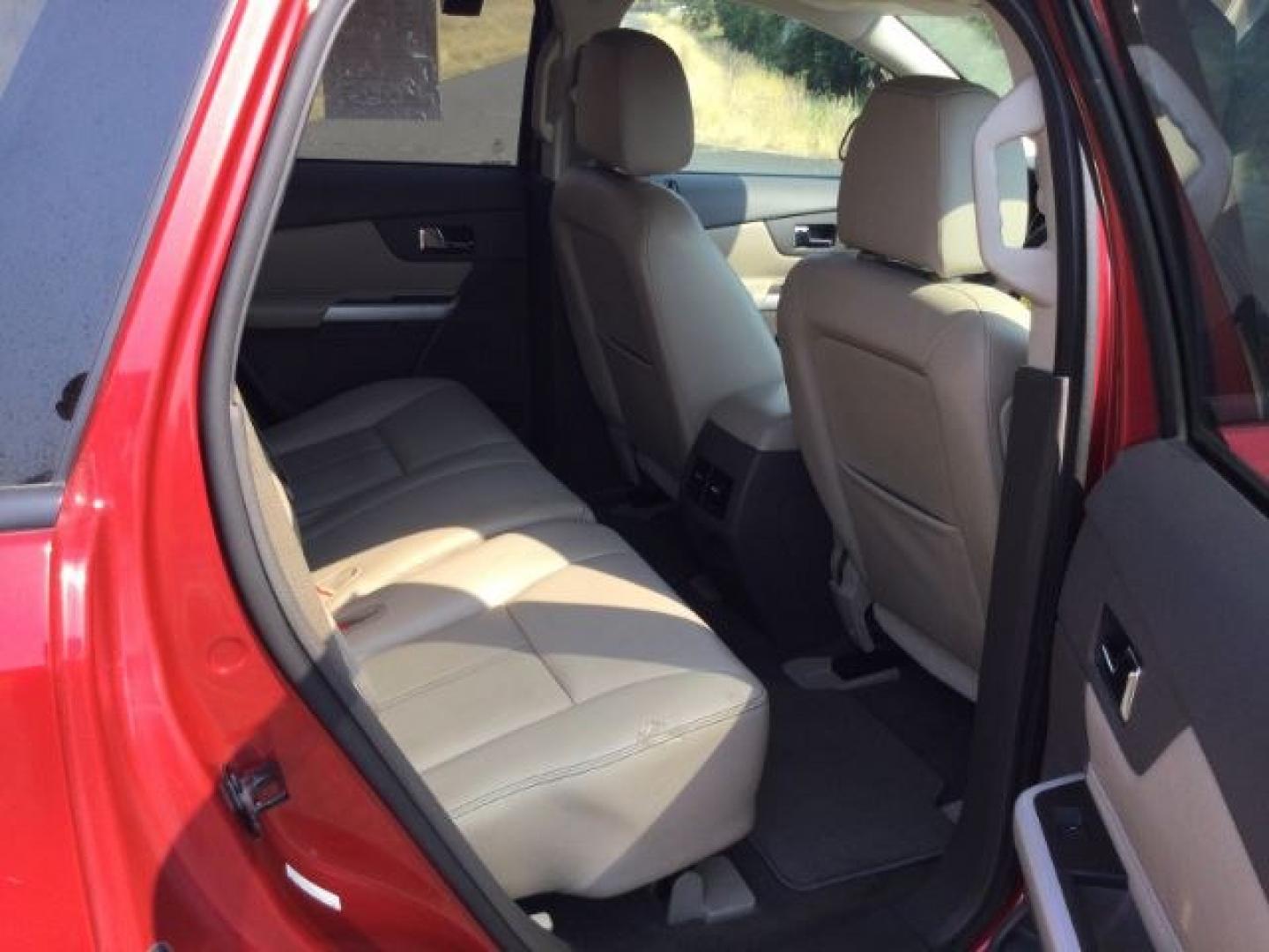2012 Red Candy Metallic /Medium Light Stone Leather Interior Ford Edge SEL AWD (2FMDK4JC5CB) with an 3.5L V6 DOHC 24V engine, 6-Speed Automatic transmission, located at 1801 Main Street, Lewiston, 83501, (208) 743-9371, 46.417065, -117.004799- Photo#16