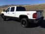 2008 Summit White /Ebony Cloth Interior Chevrolet Silverado 2500HD LT2 Crew Cab Std. Box 4WD (1GCHK23608F) with an 6.6L V8 OHV 32V TURBO DIESEL engine, 6-Speed Automatic transmission, located at 1801 Main Street, Lewiston, 83501, (208) 743-9371, 46.417065, -117.004799 - Photo#2