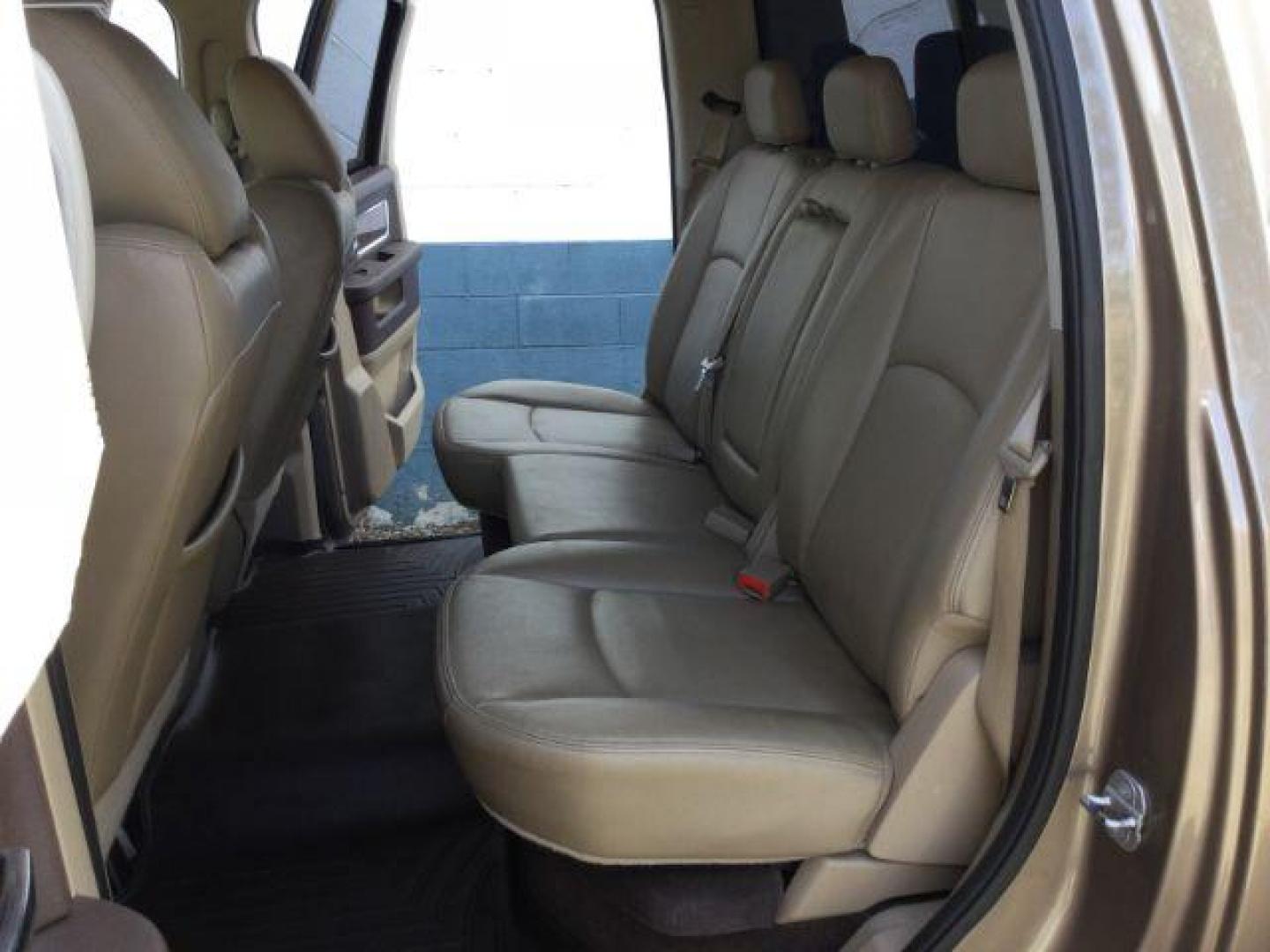 2010 Austin Tan Pearl/Light Graystone Pearl /Light Pebble Beige/Bark Brown Leather Interior RAM 2500 Laramie Crew Cab SWB 4WD (3D7UT2CL7AG) with an 6.7L L6 OHV 24V TURBO DIESEL engine, 6-SPEED AUTOMATIC transmission, located at 1801 Main Street, Lewiston, 83501, (208) 743-9371, 46.417065, -117.004799 - Photo#5