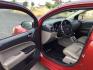 2010 Inferno Red Crystal Pearlcoat /Dark Slate/Medium Graystone Leather Interior Dodge Caliber Uptown (1B3CB9HB9AD) with an 2.4L L4 DOHC 16V engine, Continuously Variable Transmission transmission, located at 1801 Main Street, Lewiston, 83501, (208) 743-9371, 46.417065, -117.004799 - Photo#4