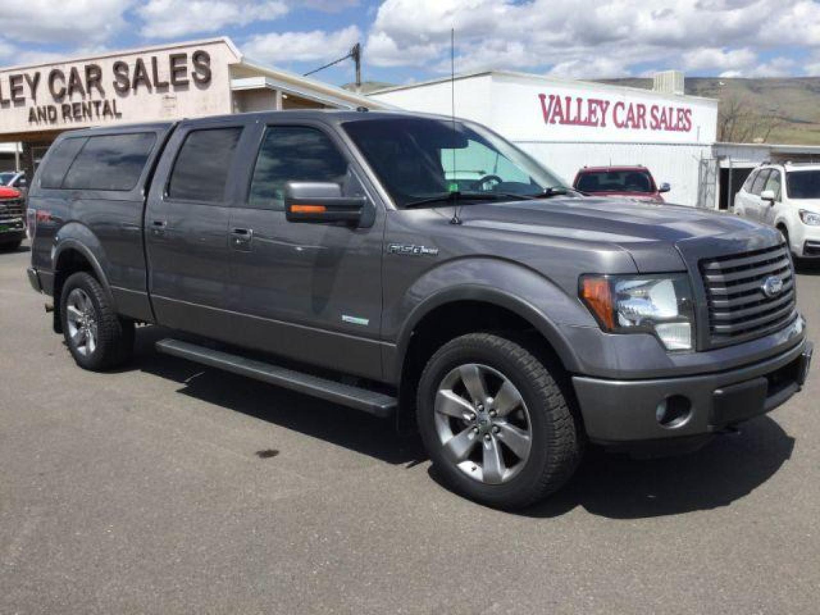 2012 Sterling Gray Metallic /Black Leather Interior Ford F-150 FX4 SuperCrew 6.5-ft. Bed 4WD (1FTFW1ET8CF) with an 3.5L V6 TURBO engine, 6-Speed Automatic transmission, located at 1801 Main Street, Lewiston, 83501, (208) 743-9371, 46.417065, -117.004799 - Photo #19