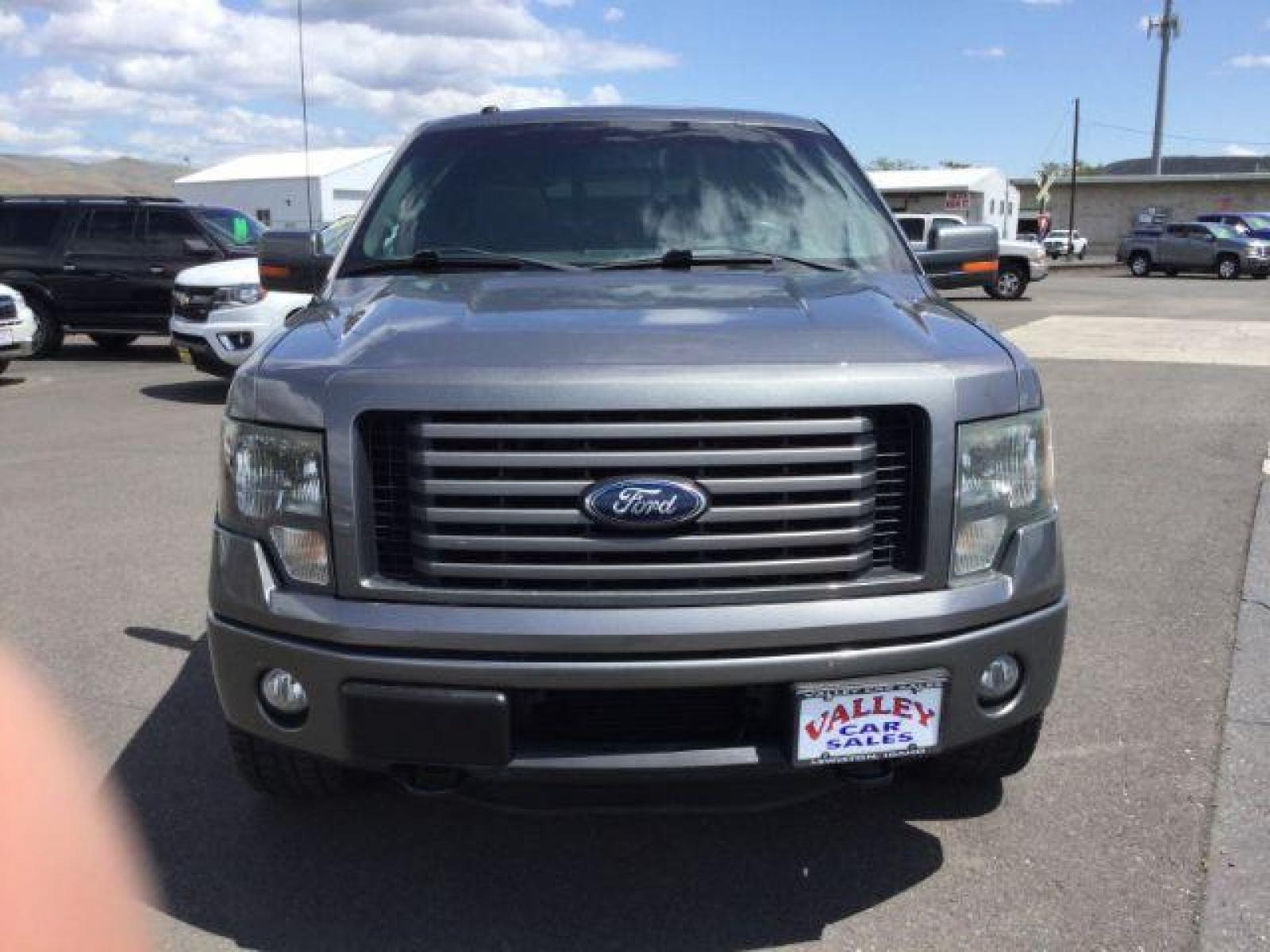 2012 Sterling Gray Metallic /Black Leather Interior Ford F-150 FX4 SuperCrew 6.5-ft. Bed 4WD (1FTFW1ET8CF) with an 3.5L V6 TURBO engine, 6-Speed Automatic transmission, located at 1801 Main Street, Lewiston, 83501, (208) 743-9371, 46.417065, -117.004799 - Photo #6