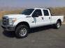 2012 Oxford White /Steel Cloth Interior Ford F-350 SD XLT Crew Cab Long Bed 4WD (1FT8W3BT9CE) with an 6.7L V8 OHV 16V DIESEL engine, 6-Speed Automatic transmission, located at 1801 Main Street, Lewiston, 83501, (208) 743-9371, 46.417065, -117.004799- Photo#1