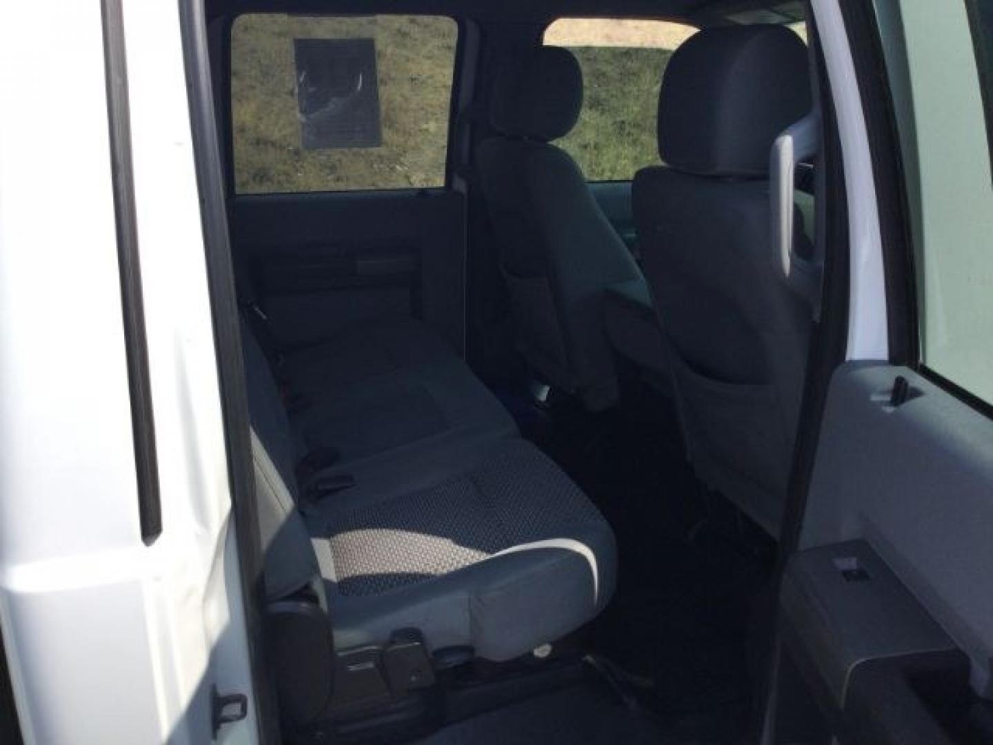 2012 Oxford White /Steel Cloth Interior Ford F-350 SD XLT Crew Cab Long Bed 4WD (1FT8W3BT9CE) with an 6.7L V8 OHV 16V DIESEL engine, 6-Speed Automatic transmission, located at 1801 Main Street, Lewiston, 83501, (208) 743-9371, 46.417065, -117.004799- Photo#15