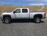 2011 Sheer Silver Metallic /Ebony Leather Interior Chevrolet Silverado 3500HD LTZ Crew Cab 4WD (1GC4K1C87BF) with an 6.6L V8 OHV 32V TURBO DIESEL engine, 6-Speed Automatic transmission, located at 1801 Main Street, Lewiston, 83501, (208) 743-9371, 46.417065, -117.004799- Photo#2