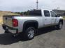 2011 Sheer Silver Metallic /Ebony Leather Interior Chevrolet Silverado 3500HD LTZ Crew Cab 4WD (1GC4K1C87BF) with an 6.6L V8 OHV 32V TURBO DIESEL engine, 6-Speed Automatic transmission, located at 1801 Main Street, Lewiston, 83501, (208) 743-9371, 46.417065, -117.004799- Photo#17