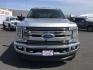 2018 Ingot Silver Metallic /Black, leather Ford F-350 SD Lariat Crew Cab Long Bed 4WD (1FT8W3BT2JE) with an 6.7L V8 OHV 16V DIESEL engine, 6-Speed Automatic transmission, located at 1801 Main Street, Lewiston, 83501, (208) 743-9371, 46.417065, -117.004799 - Photo #2
