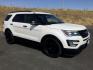 2016 White Platinum Metallic Tri-coat /Ebony Black w/Red Accent Stitching, premium leathe Ford Explorer Sport 4WD (1FM5K8GT1GG) with an 3.5L V6 DOHC 24V engine, 6-Speed Automatic transmission, located at 1801 Main Street, Lewiston, 83501, (208) 743-9371, 46.417065, -117.004799- Photo#0