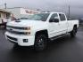 2018 Summit White /Jet Black, leather Chevrolet Silverado 3500HD LTZ Crew Cab Long Box 4WD (1GC4K0EY2JF) with an 6.6L V8 OHV 32V TURBO DIESEL engine, 6-Speed Automatic transmission, located at 1801 Main Street, Lewiston, 83501, (208) 743-9371, 46.417065, -117.004799 - Photo #11