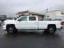 2018 Summit White /Jet Black, leather Chevrolet Silverado 3500HD LTZ Crew Cab Long Box 4WD (1GC4K0EY2JF) with an 6.6L V8 OHV 32V TURBO DIESEL engine, 6-Speed Automatic transmission, located at 1801 Main Street, Lewiston, 83501, (208) 743-9371, 46.417065, -117.004799 - Photo #1