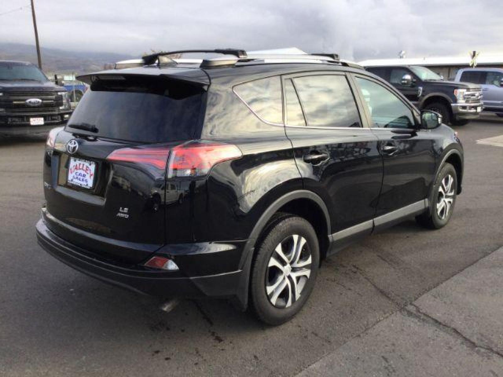 2017 Black /Black, cloth Toyota RAV4 LE AWD (2T3BFREVXHW) with an 2.5L L4 DOHC 16V engine, 6-Speed Automatic transmission, located at 1801 Main Street, Lewiston, 83501, (208) 743-9371, 46.417065, -117.004799 - Photo #13