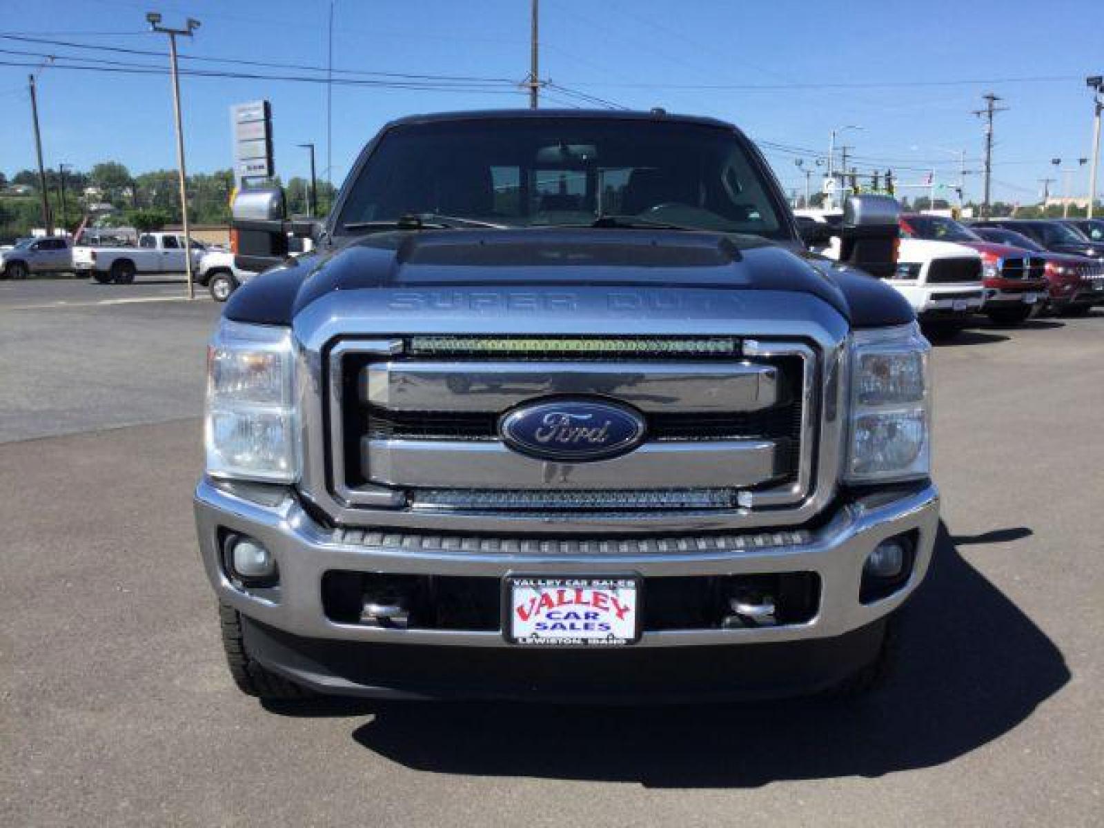 2016 BLACK /BLACK LEATHER Ford F-350 SD Lariat Crew Cab 4WD (1FT8W3BTXGE) with an 6.7L V8 OHV 16V DIESEL engine, 6-Speed Automatic transmission, located at 1801 Main Street, Lewiston, 83501, (208) 743-9371, 46.417065, -117.004799 - Photo #18