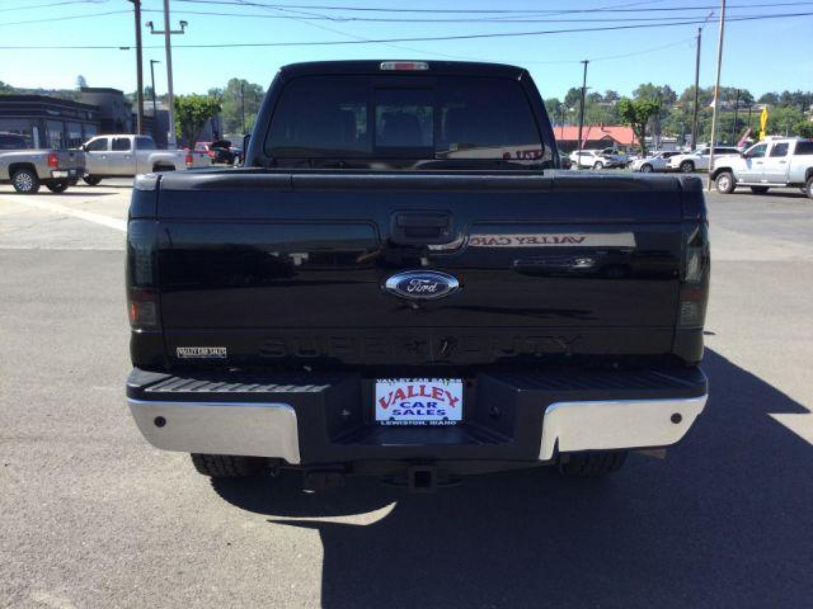 2016 BLACK /BLACK LEATHER Ford F-350 SD Lariat Crew Cab 4WD (1FT8W3BTXGE) with an 6.7L V8 OHV 16V DIESEL engine, 6-Speed Automatic transmission, located at 1801 Main Street, Lewiston, 83501, (208) 743-9371, 46.417065, -117.004799 - Photo #5