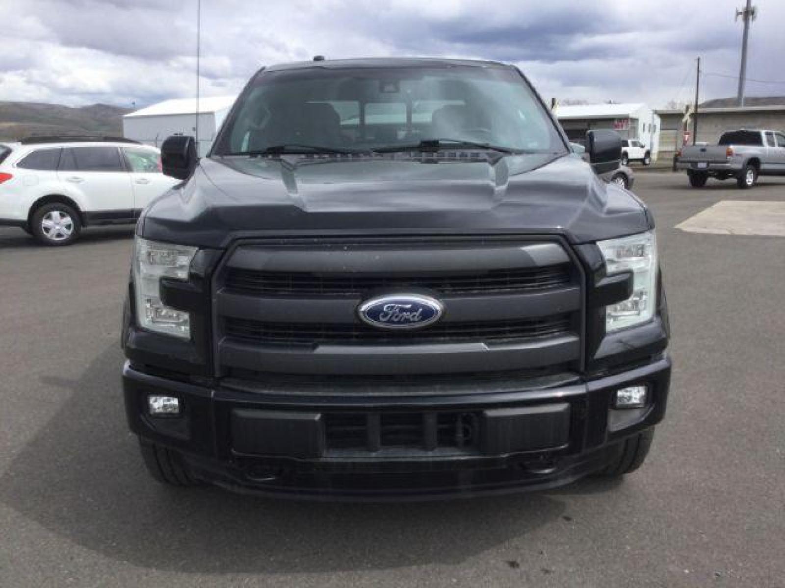 2016 Shadow Black /Black, leather Ford F-150 Lariat SuperCrew 6.5-ft. Bed 4WD (1FTFW1EGXGF) with an 3.5 V6 engine, 6-Speed Automatic transmission, located at 1801 Main Street, Lewiston, 83501, (208) 743-9371, 46.417065, -117.004799 - Photo #10