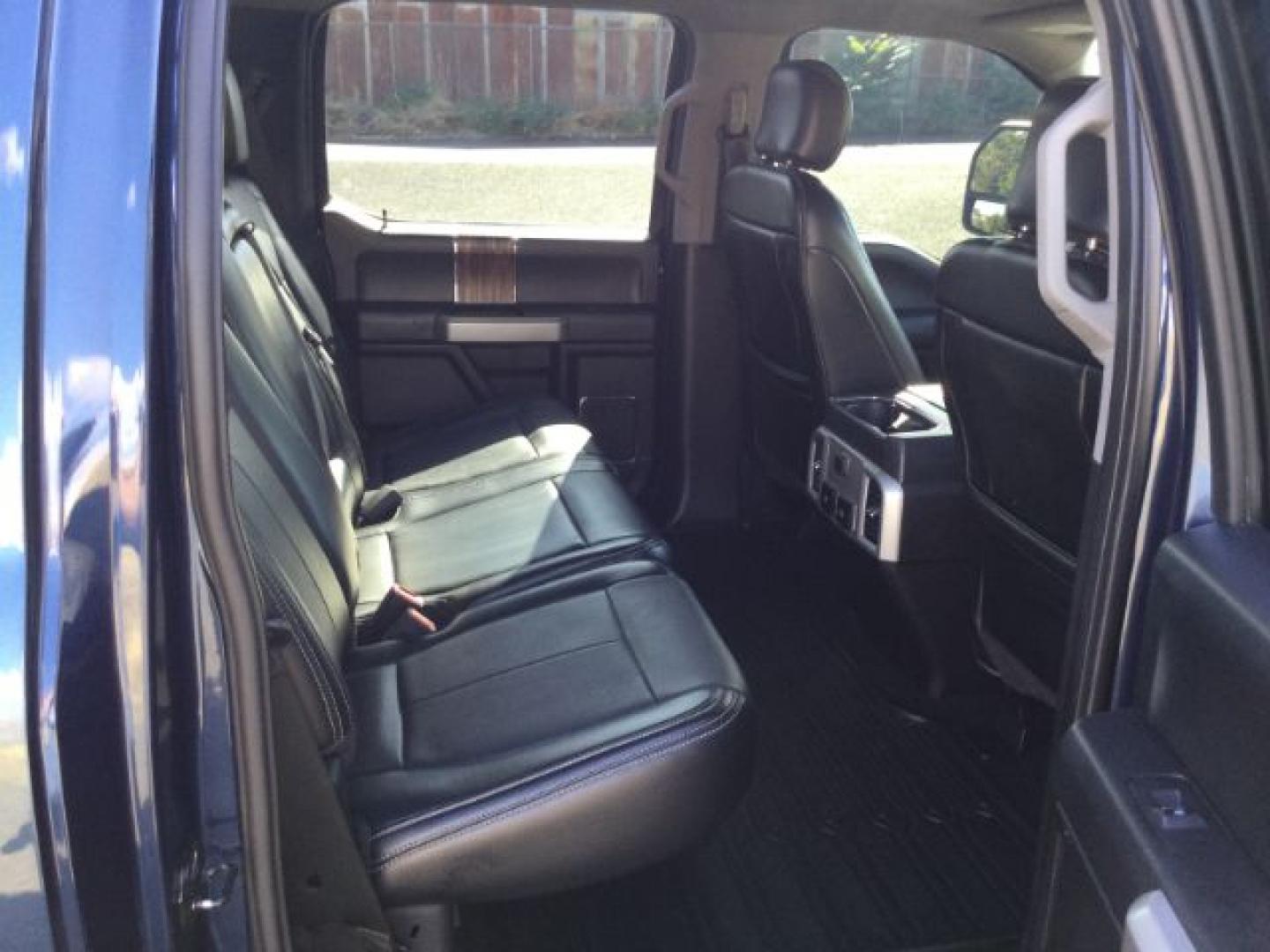 2018 Blue Jeans Metallic /Black, leather Ford F-150 Lariat SuperCrew 5.5-ft. Bed 4WD (1FTEW1E50JF) with an 5.0L V8 OHV 32V engine, 10-speed automatic transmission, located at 1801 Main Street, Lewiston, 83501, (208) 743-9371, 46.417065, -117.004799- Photo#10