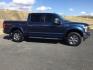 2018 Blue Jeans Metallic /Black, leather Ford F-150 Lariat SuperCrew 5.5-ft. Bed 4WD (1FTEW1E50JF) with an 5.0L V8 OHV 32V engine, 10-speed automatic transmission, located at 1801 Main Street, Lewiston, 83501, (208) 743-9371, 46.417065, -117.004799- Photo#17