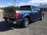 2018 Blue Jeans Metallic /Black, leather Ford F-150 Lariat SuperCrew 5.5-ft. Bed 4WD (1FTEW1E50JF) with an 5.0L V8 OHV 32V engine, 10-speed automatic transmission, located at 1801 Main Street, Lewiston, 83501, (208) 743-9371, 46.417065, -117.004799- Photo#18