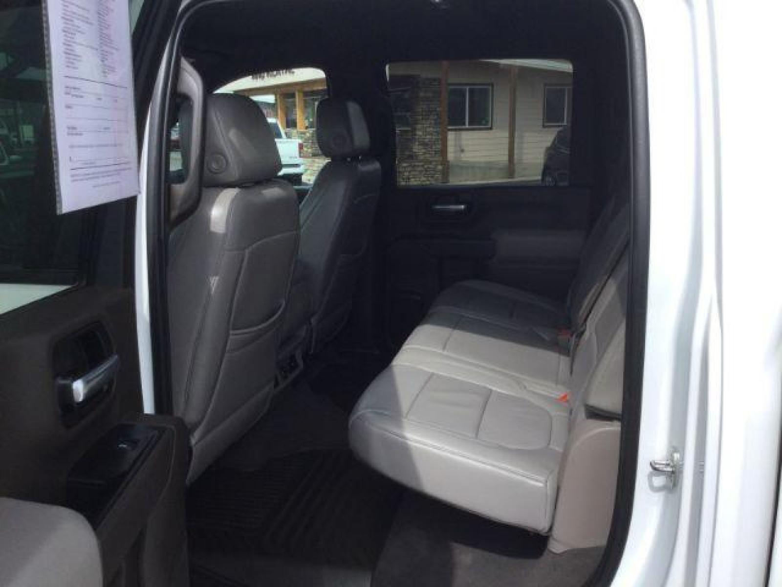 2020 Summit White /Gideon/Very Dark Atmosphere, leather Chevrolet Silverado 2500HD LT Crew Cab Long Box 4WD (1GC4YNEY5LF) with an 6.6L V8 OHV 16V DIESEL engine, 6-Speed Automatic transmission, located at 1801 Main Street, Lewiston, 83501, (208) 743-9371, 46.417065, -117.004799 - Photo #23