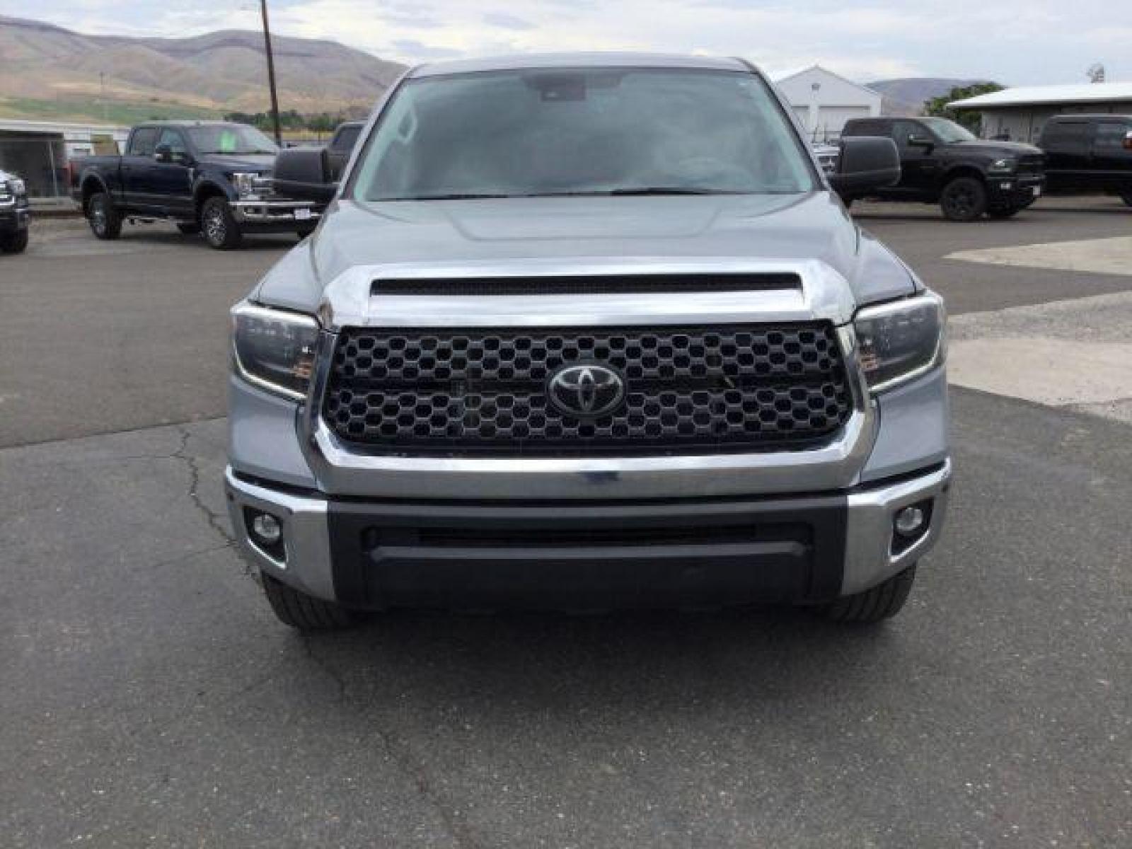 2020 Cement /Black, leather Toyota Tundra SR5 5.7L V8 CrewMax 4WD (5TFDY5F17LX) with an 5.7L V8 DOHC 32V engine, 6-Speed Automatic transmission, located at 1801 Main Street, Lewiston, 83501, (208) 743-9371, 46.417065, -117.004799 - Photo #11