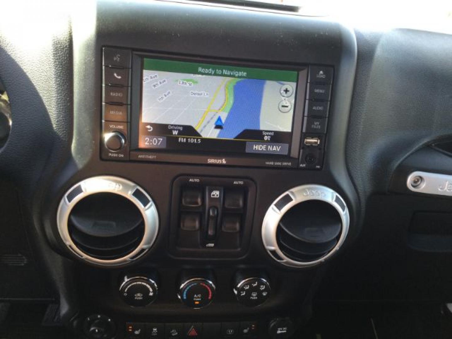 2016 Bright White Clear Coat /Black, leather Jeep Wrangler Unlimited Sahara 4WD (1C4BJWEG3GL) with an 3.6L V6 DOHC 24V FFV engine, 5-Speed Automatic transmission, located at 1801 Main Street, Lewiston, 83501, (208) 743-9371, 46.417065, -117.004799- Photo#9