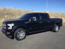 2017 Shadow Black /Black, premium leather Ford F-150 Platinum SuperCrew 6.5-ft. Bed 4WD (1FTFW1EG7HF) with an 3.5 V6 engine, 6-Speed Automatic transmission, located at 1801 Main Street, Lewiston, 83501, (208) 743-9371, 46.417065, -117.004799- Photo#1