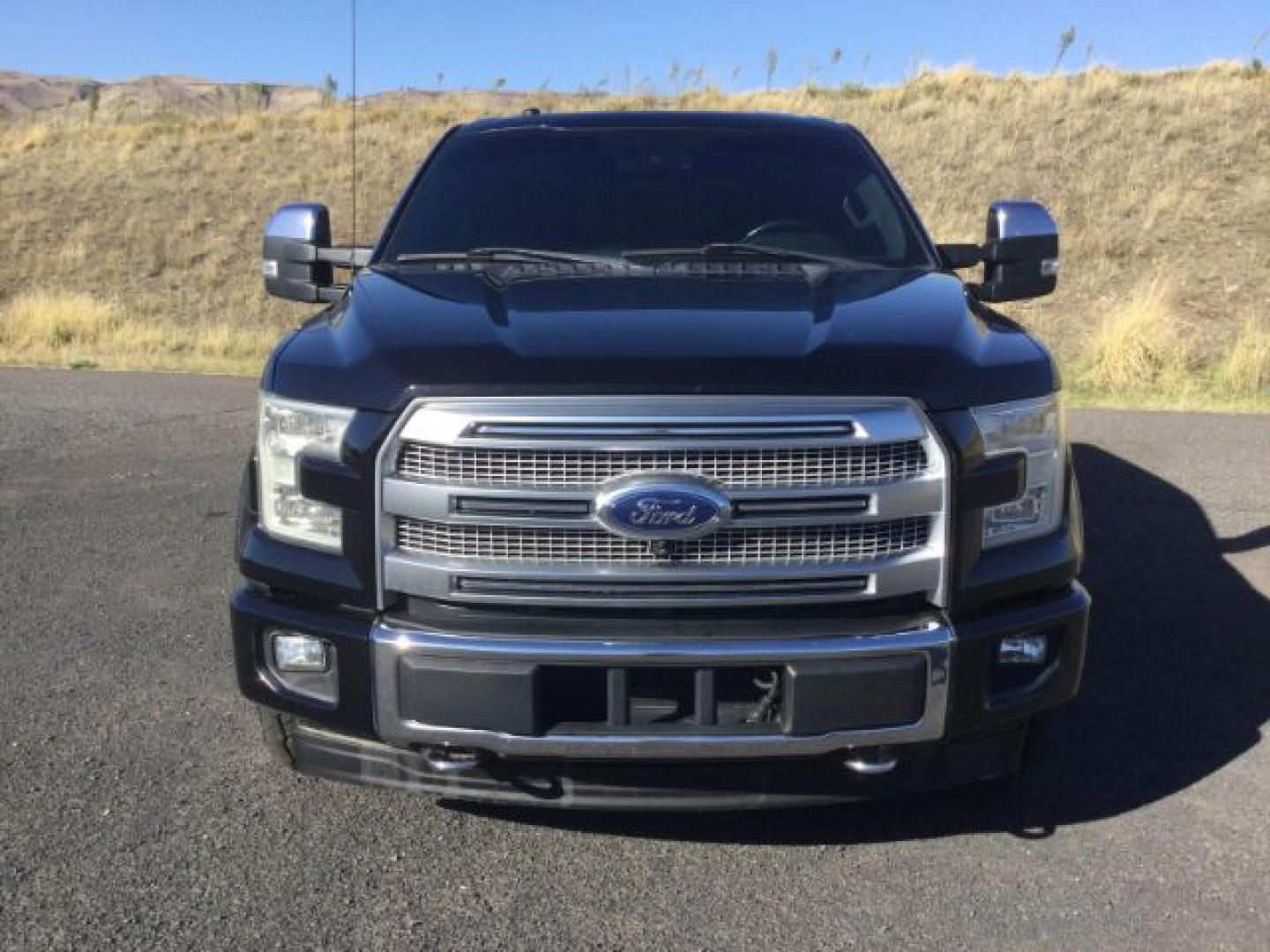 2017 Shadow Black /Black, premium leather Ford F-150 Platinum SuperCrew 6.5-ft. Bed 4WD (1FTFW1EG7HF) with an 3.5 V6 engine, 6-Speed Automatic transmission, located at 1801 Main Street, Lewiston, 83501, (208) 743-9371, 46.417065, -117.004799- Photo#23