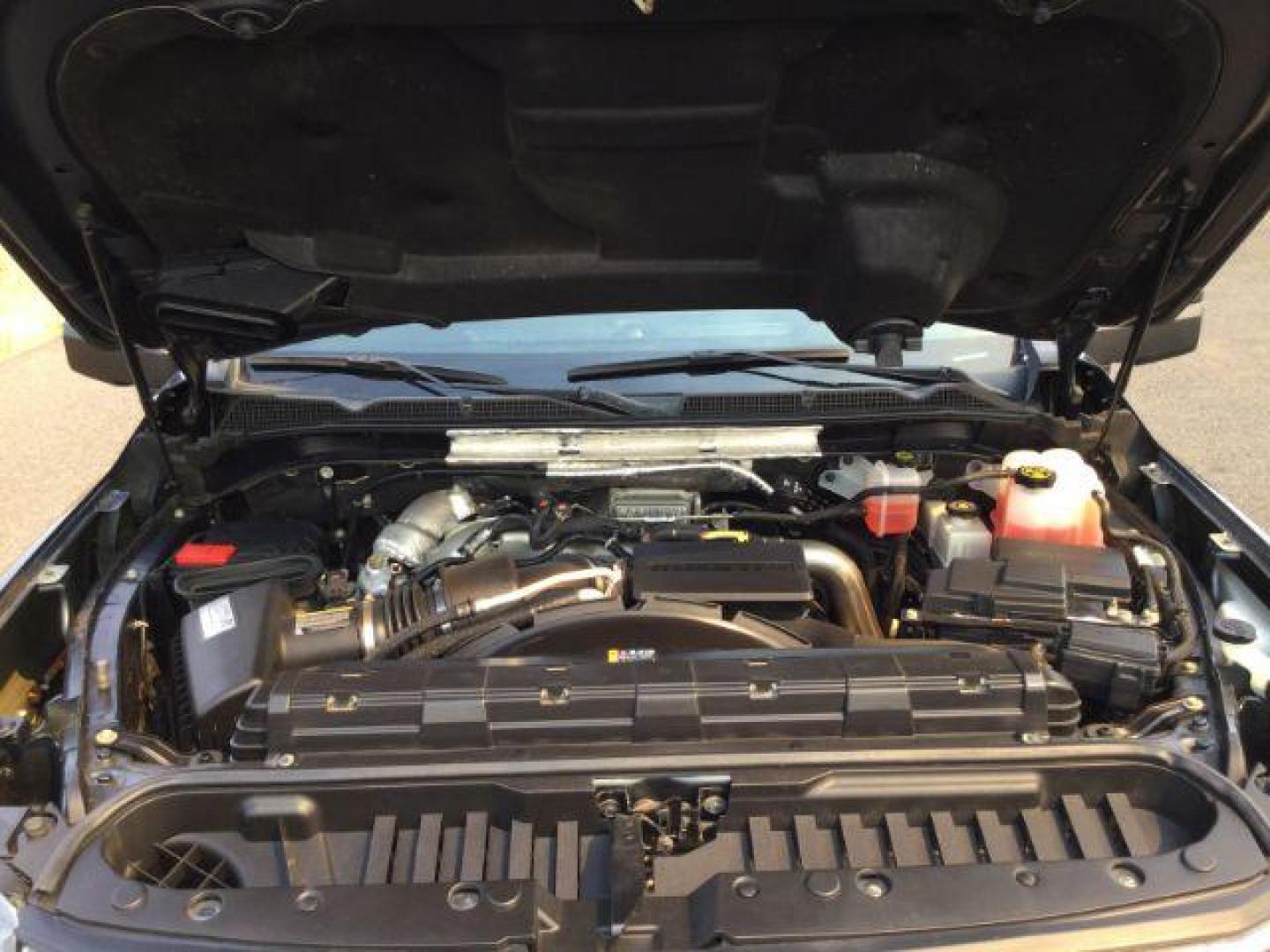 2020 Dark Sky Metallic /Jet Black, leather GMC Sierra 2500HD SLT Crew Cab 4WD (1GT49NEY1LF) with an 6.6L V8 OHV 16 DIESEL engine, 10-speed automatic transmission, located at 1801 Main Street, Lewiston, 83501, (208) 743-9371, 46.417065, -117.004799 - Photo#22