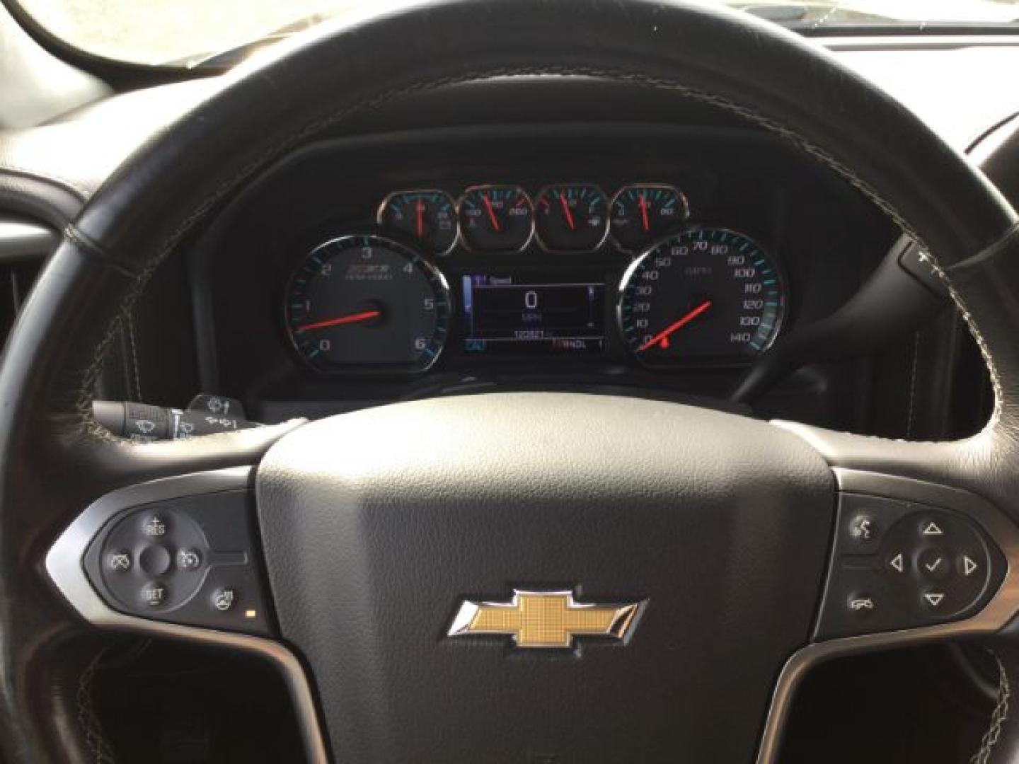 2018 Black /Jet Black, leather Chevrolet Silverado 2500HD LTZ Crew Cab 4WD (1GC1KWEG9JF) with an 6.0L V8 OHV 16V FFV engine, 6-Speed Automatic transmission, located at 1801 Main Street, Lewiston, 83501, (208) 743-9371, 46.417065, -117.004799- Photo#20