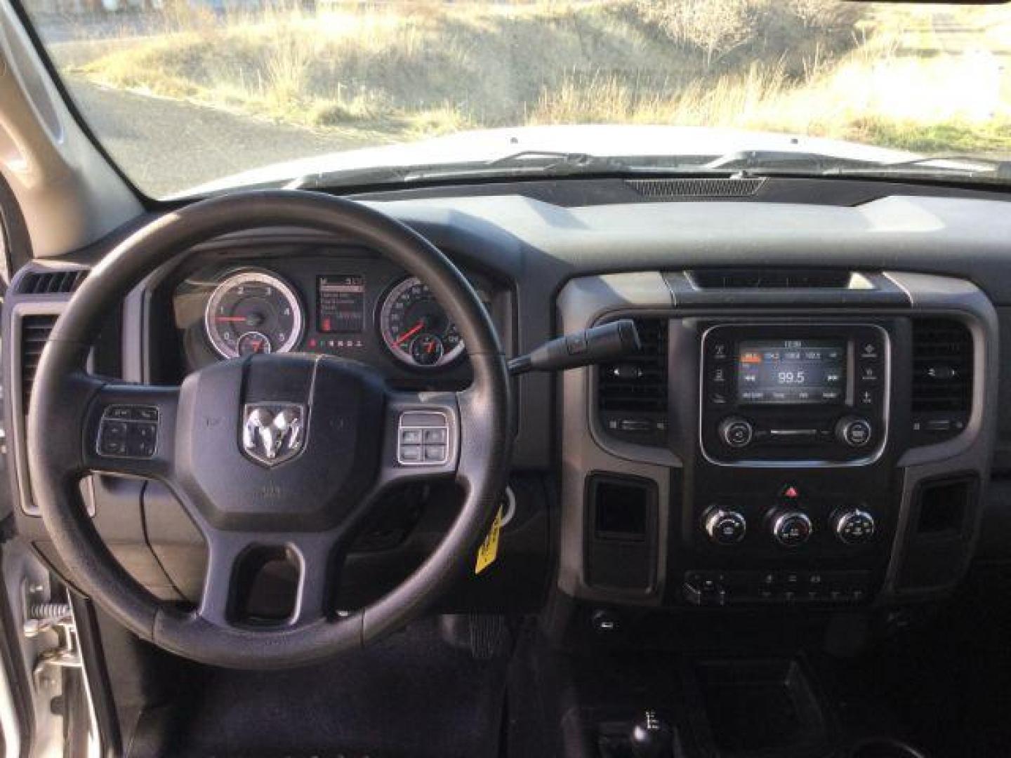 2018 Bright White Clear Coat /Black/Diesel Gray, cloth RAM 2500 Tradesman Crew Cab SWB 4WD (3C6UR5CL4JG) with an 6.7L L6 OHV 24V TURBO DIESEL engine, 6-Speed Automatic transmission, located at 1801 Main Street, Lewiston, 83501, (208) 743-9371, 46.417065, -117.004799 - Photo#10