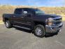 2016 Graystone Metallic /Black Leather Chevrolet Silverado 3500HD LTZ CREW CAB 4X4 (1GC4K0E85GF) with an Duramax 6.6L V-8 diesel direct injection engine, 6-Speed Automatic transmission, located at 1801 Main Street, Lewiston, 83501, (208) 743-9371, 46.417065, -117.004799- Photo#1