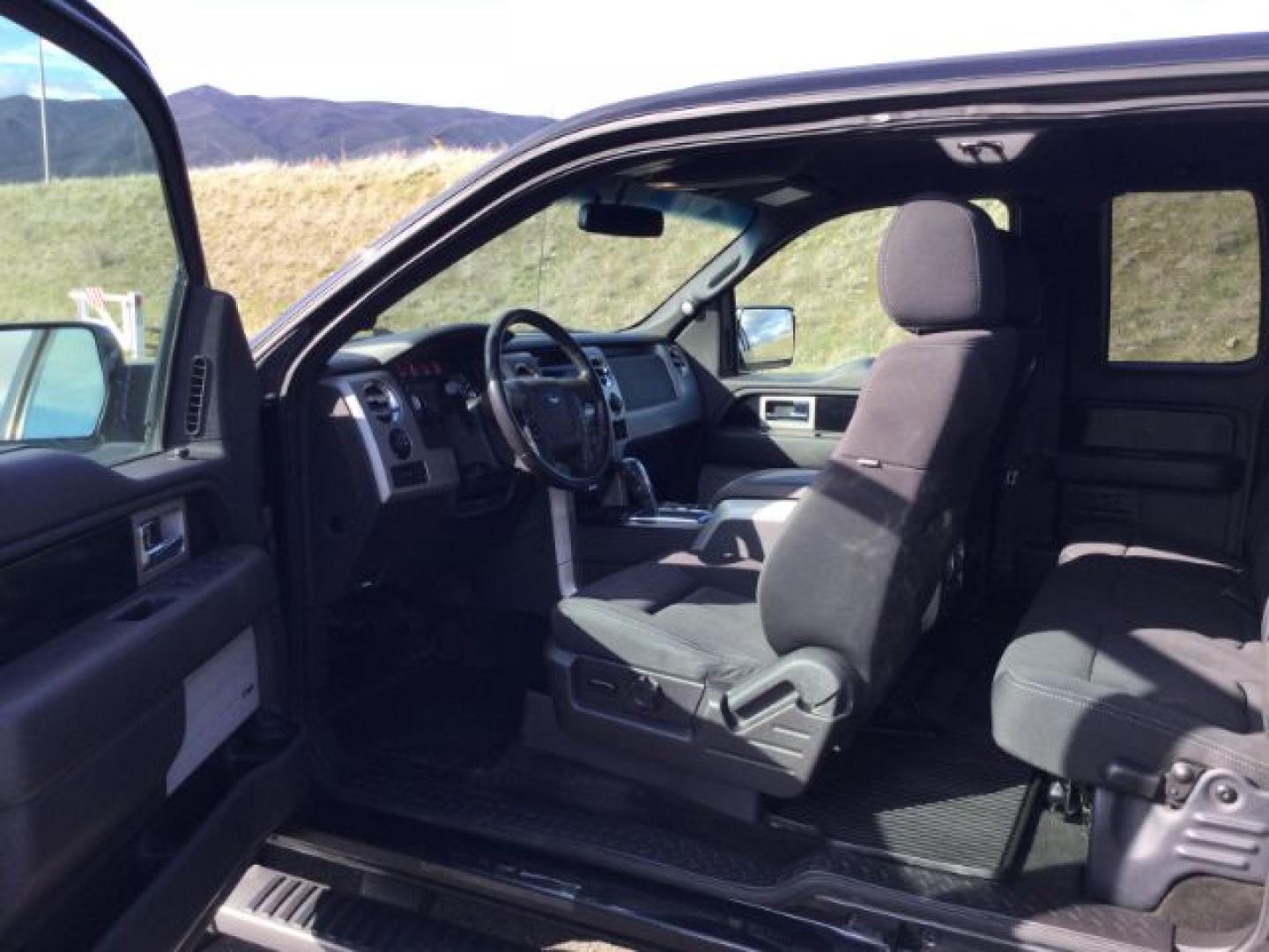 2012 Tuxedo Black Metallic /Black Cloth Ford F150 Supercab 4x4 FX4 Supercab 4WD (1FTFX1ET5CF) with an 3.5 Ecoboost V6 engine, 6-SPEED AUTOMATIC transmission, located at 1801 Main Street, Lewiston, 83501, (208) 743-9371, 46.417065, -117.004799- Photo#3