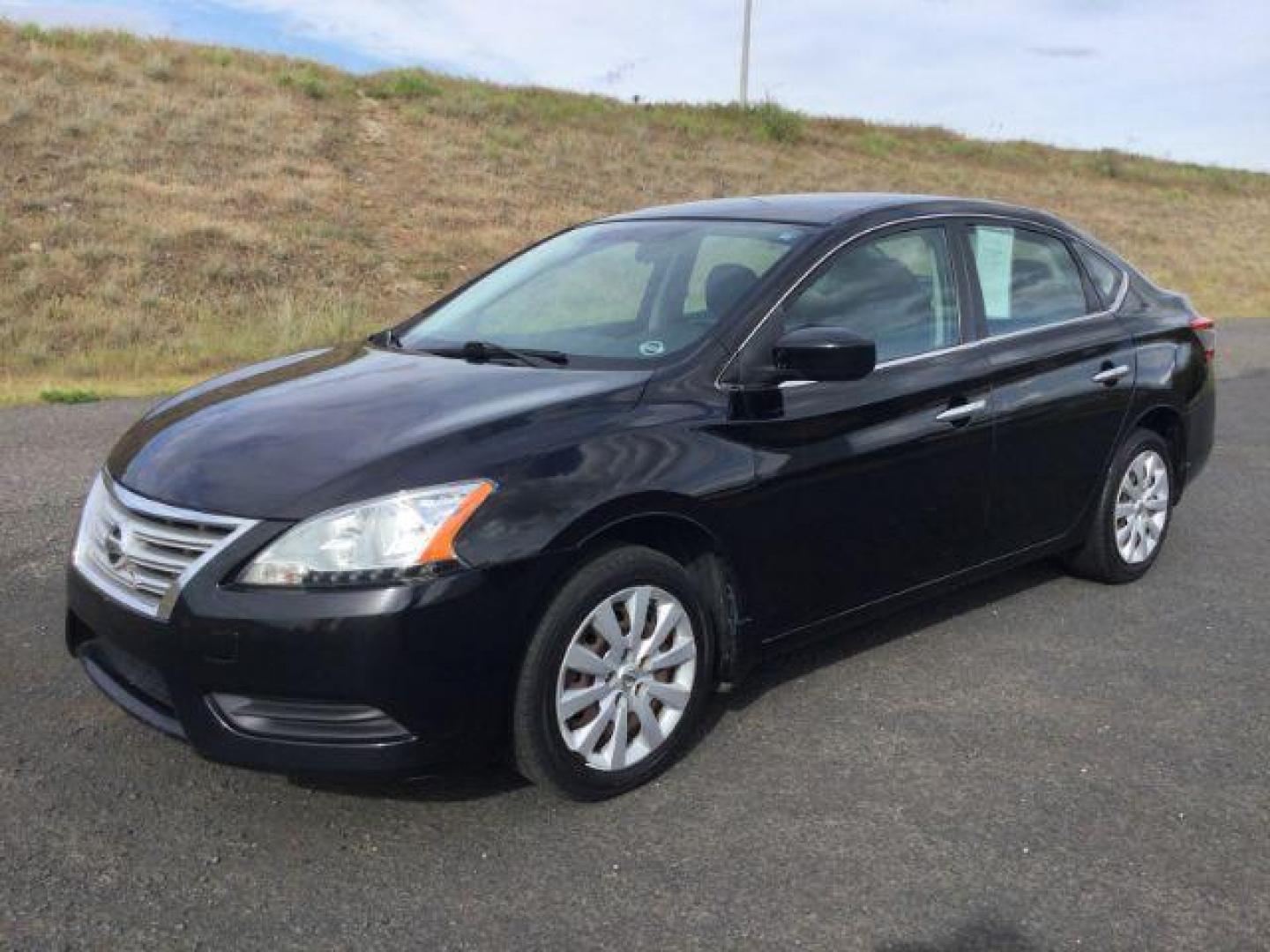 2013 Super Black /Charcoal Nissan Sentra SV (3N1AB7APXDL) with an 1.8L I-4 DOHC engine, Automatic, CVT w/Xtronic transmission, located at 1801 Main Street, Lewiston, 83501, (208) 743-9371, 46.417065, -117.004799 - Photo#0