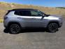 2020 Billet Silver Metallic Clearcoat /Ruby Red/Black Jeep Compass Trailhawk 4X4 (3C4NJDDB2LT) with an 2.4L I-4 variable valve control engine, 9 Speed Automatic transmission, located at 1801 Main Street, Lewiston, 83501, (208) 743-9371, 46.417065, -117.004799 - Photo#1