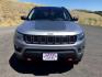 2020 Billet Silver Metallic Clearcoat /Ruby Red/Black Jeep Compass Trailhawk 4X4 (3C4NJDDB2LT) with an 2.4L I-4 variable valve control engine, 9 Speed Automatic transmission, located at 1801 Main Street, Lewiston, 83501, (208) 743-9371, 46.417065, -117.004799 - Photo#12