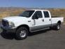 2004 Oxford White Clearcoat /Medium Flint Ford F-350 Lariat Crew Cab Long Bed 4WD (1FTSW31P74E) with an Powerstroke 6L V-8 diesel direct injection engine, 5-Speed Automatic transmission, located at 1801 Main Street, Lewiston, 83501, (208) 743-9371, 46.417065, -117.004799 - Photo#0