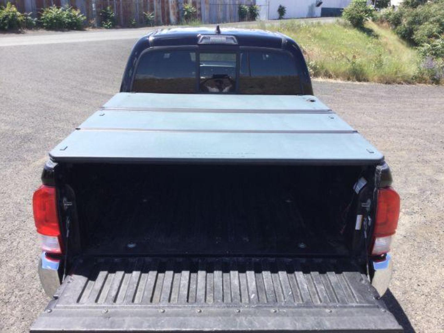 2017 Black /Cement Gray Toyota Tacoma SR5 V6 Crew Cab 4x4 (3TMCZ5AN4HM) with an 3.5L V-6 port/direct injection engine, 6-Speed Automatic transmission, located at 1801 Main Street, Lewiston, 83501, (208) 743-9371, 46.417065, -117.004799 - Photo#12