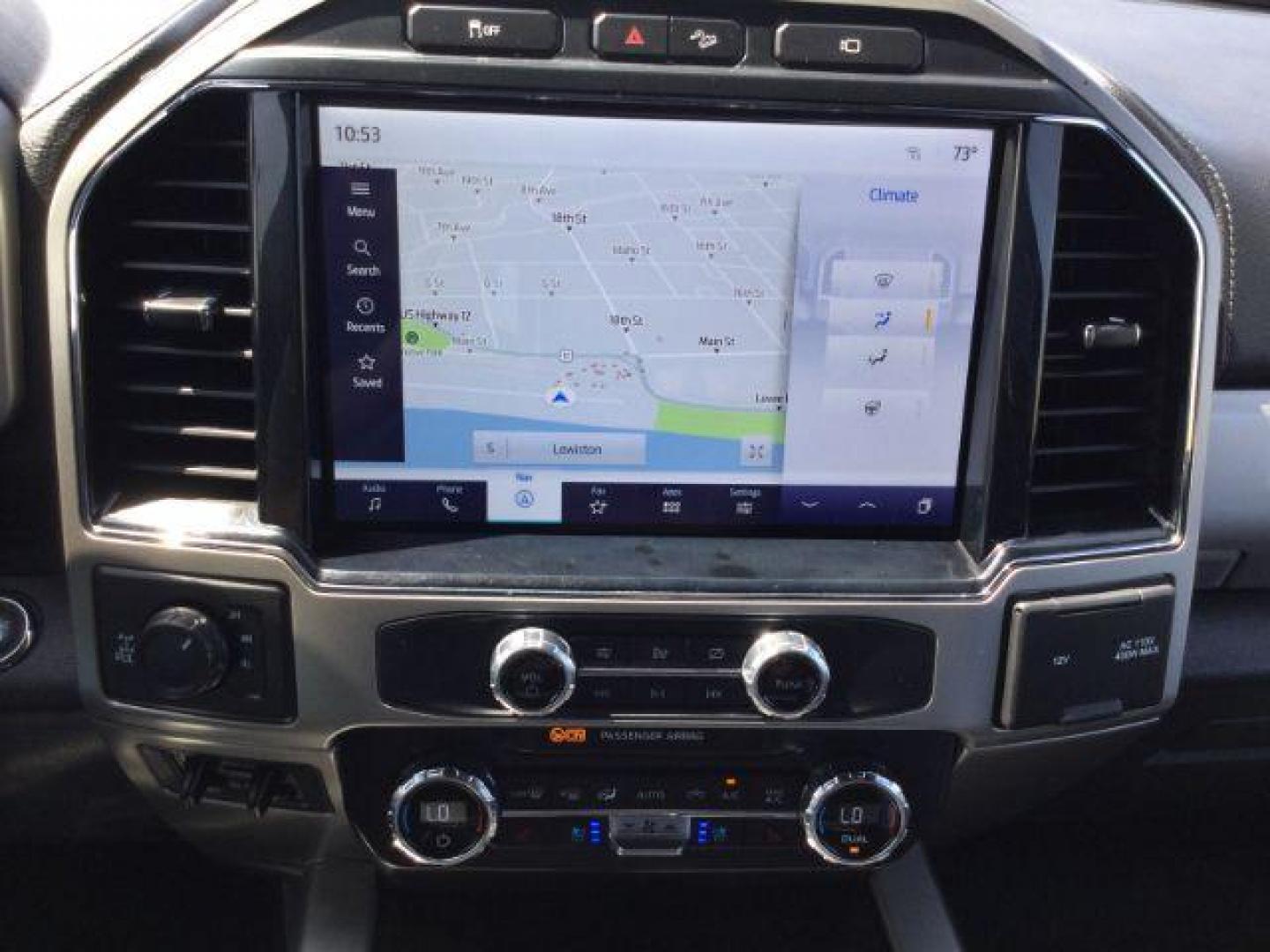 2022 Carbonized Gray Metallic /Black Onyx Ford F-350 Lariat (1FT8W3BN6NE) with an 7.3L V-8 variable valve control engine, Automatic, 10-Spd w/SelectShift and TorqShift transmission, located at 1801 Main Street, Lewiston, 83501, (208) 743-9371, 46.417065, -117.004799 - Photo#7