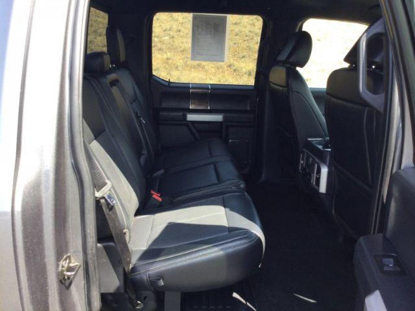 2022 Carbonized Gray Metallic /Black Onyx Ford F-350 Lariat (1FT8W3BN6NE) with an 7.3L V-8 variable valve control engine, Automatic, 10-Spd w/SelectShift and TorqShift transmission, located at 1801 Main Street, Lewiston, 83501, (208) 743-9371, 46.417065, -117.004799 - Photo#22
