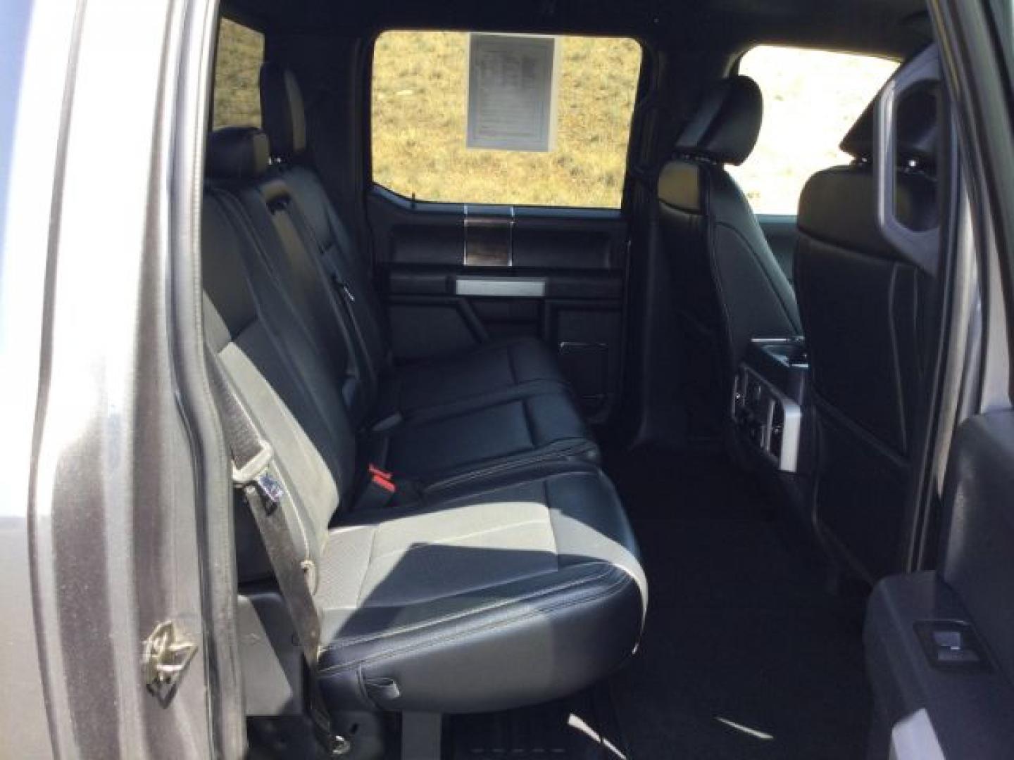 2022 Carbonized Gray Metallic /Black Onyx Ford F-350 Crew Cab 4x4 Lariat (1FT8W3BN6NE) with an 7.3L V-8 variable valve control engine, Automatic, 10-Spd w/SelectShift and TorqShift transmission, located at 1801 Main Street, Lewiston, 83501, (208) 743-9371, 46.417065, -117.004799- Photo#22