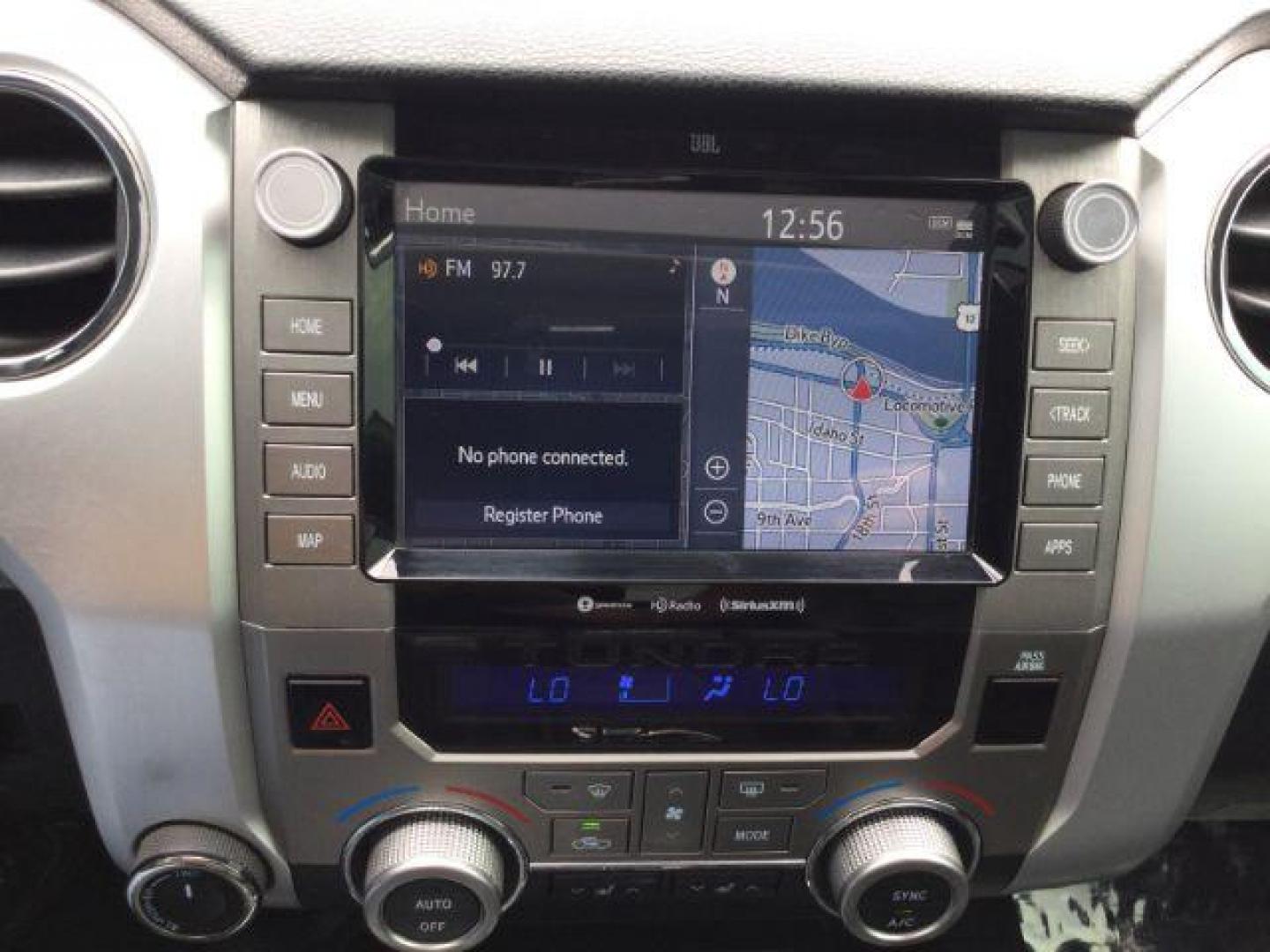 2020 Magnetic Grey Metallic /BLACK LEATHER w/Red stitching Toyota Tundra Crew Cab TRD Pro 4WD 5.7L V8 (5TFDY5F11LX) with an I-FORCE 5.7L V-8 DOHC engine, 6-Speed Automatic transmission, located at 1801 Main Street, Lewiston, 83501, (208) 743-9371, 46.417065, -117.004799 - Photo#9