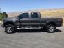 2008 Dark Shadow Gray Clearcoat Metallic Ford F-250 Lariat SuperCrew 6.5ft bed 4WD (1FTSW21R08E) with an 6.4L V8, Turbo Diesel engine, 6-SPEED AUTOMATIC transmission, located at 1801 Main Street, Lewiston, 83501, (208) 743-9371, 46.417065, -117.004799 - Photo#1