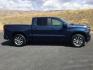 2021 Northsky Blue Metallic /Jet Black Chevrolet Silverado 1500 4WD Crew Cab Short Bed RST (1GCUYEED5MZ) with an EcoTec3 5.3L V-8 gasoline direct injection engine, 8-Speed Automatic transmission, located at 1801 Main Street, Lewiston, 83501, (208) 743-9371, 46.417065, -117.004799 - Photo#9