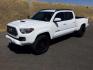 2016 Super White /Black Cloth Toyota Tacoma Crew Cab Long Bed TRD Sport 4WD (3TMDZ5BN0GM) with an 3.5L V-6 port/direct injection engine, 6-Speed Automatic transmission, located at 1801 Main Street, Lewiston, 83501, (208) 743-9371, 46.417065, -117.004799 - Photo#0