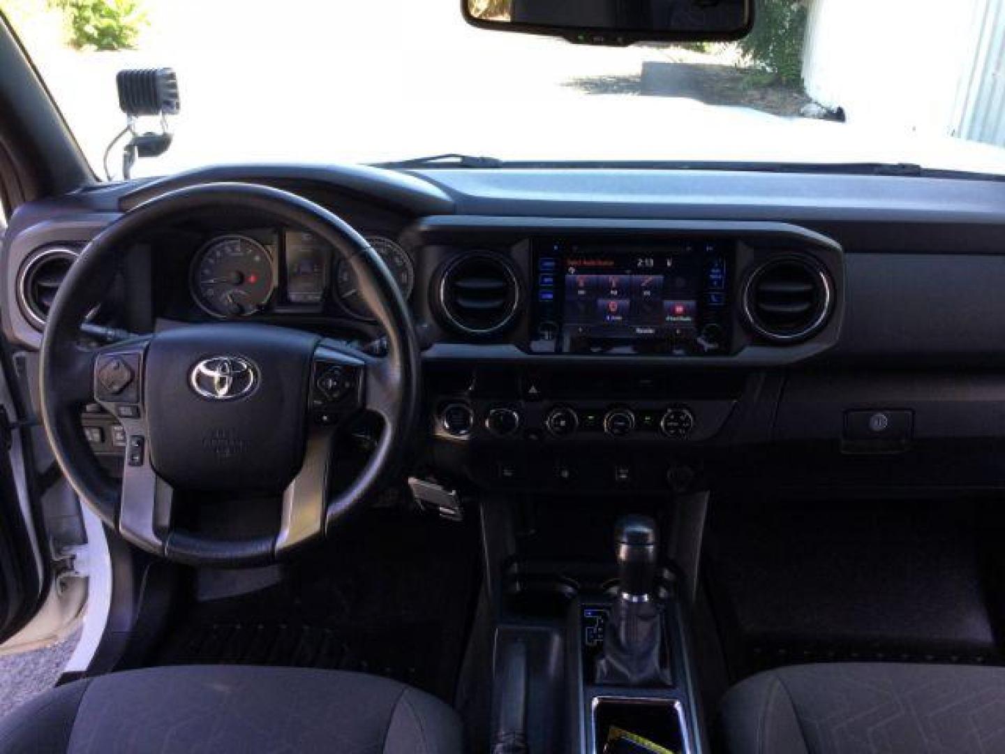 2016 Super White /Black Cloth Toyota Tacoma Crew Cab Long Bed TRD Sport 4WD (3TMDZ5BN0GM) with an 3.5L V-6 port/direct injection engine, 6-Speed Automatic transmission, located at 1801 Main Street, Lewiston, 83501, (208) 743-9371, 46.417065, -117.004799 - Photo#10