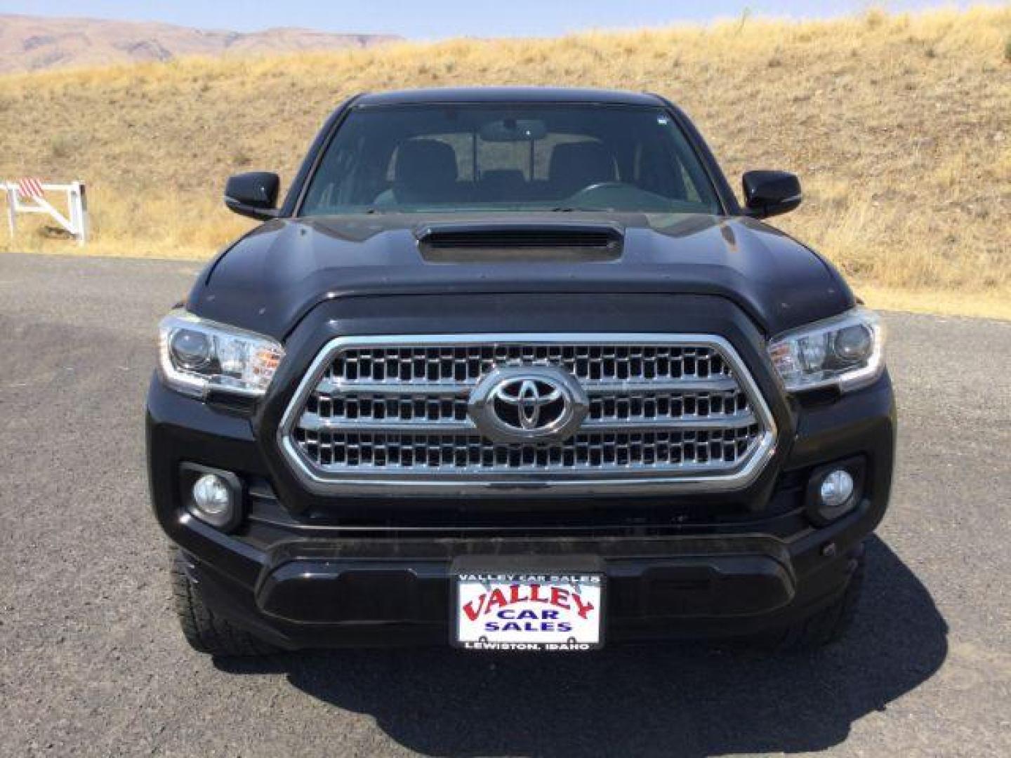 2017 Black /Graphite w/Gun Metal Toyota Tacoma Crew Cab TRD Sport Long Bed (5TFDZ5BN8HX) with an 3.5L V-6 port/direct injection engine, 6-Speed Automatic transmission, located at 1801 Main Street, Lewiston, 83501, (208) 743-9371, 46.417065, -117.004799 - Photo#19