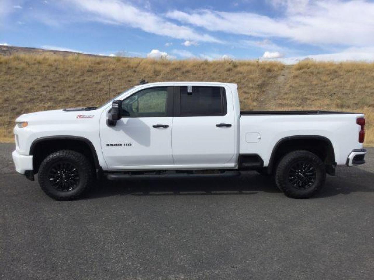2023 Summit White /BLACK LEATHER Chevrolet Silverado 3500HD Crew Cab Standard Bed LT (1GC4YTEY6PF) with an Duramax 6.6L V-8 diesel direct injection engine, 10-speed automatic transmission, located at 1801 Main Street, Lewiston, 83501, (208) 743-9371, 46.417065, -117.004799 - Photo#8