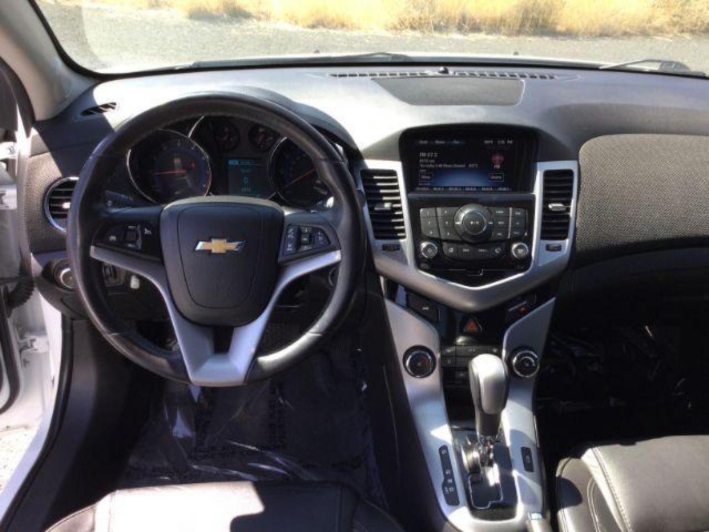 2015 Summit White /Jet Black Chevrolet Cruze LTZ (1G1PG5SB5F7) with an ECOTEC 1.4L I-4 DOHC engine, 6-Speed Automatic transmission, located at 1801 Main Street, Lewiston, 83501, (208) 743-9371, 46.417065, -117.004799 - Photo#5